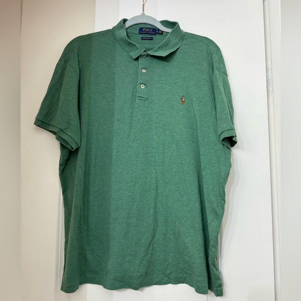 Polo Ralph Lauren shirt, man, size XL, green